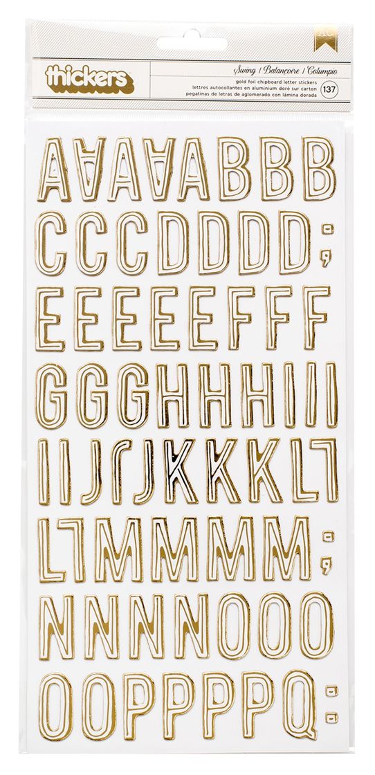Maggie Holmes Carousel Thickers Stickers 137/Pkg