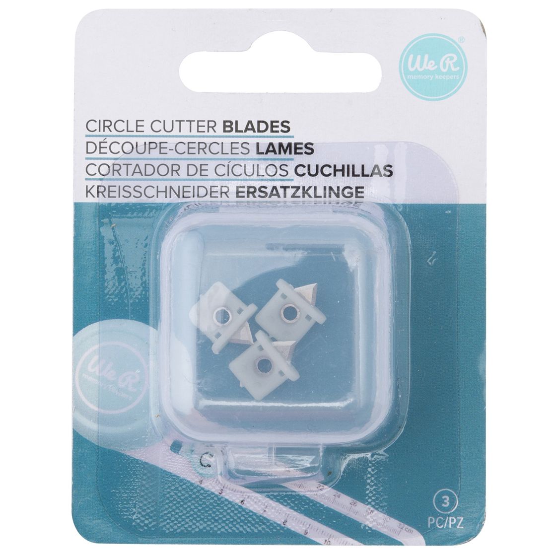 We R Circle Cutter Refill Blades 3/pkg
