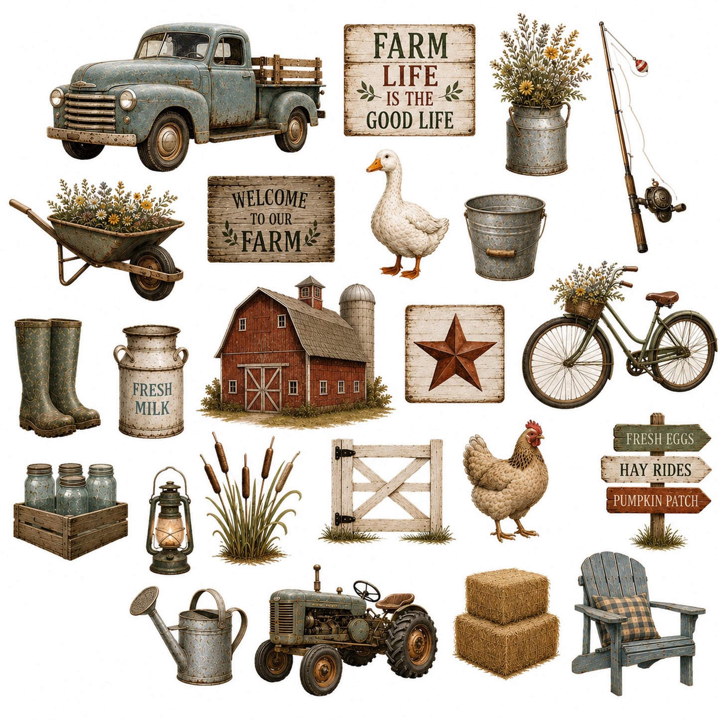 Prairie Paper Studio - Country Mile Memories Ephemera 4