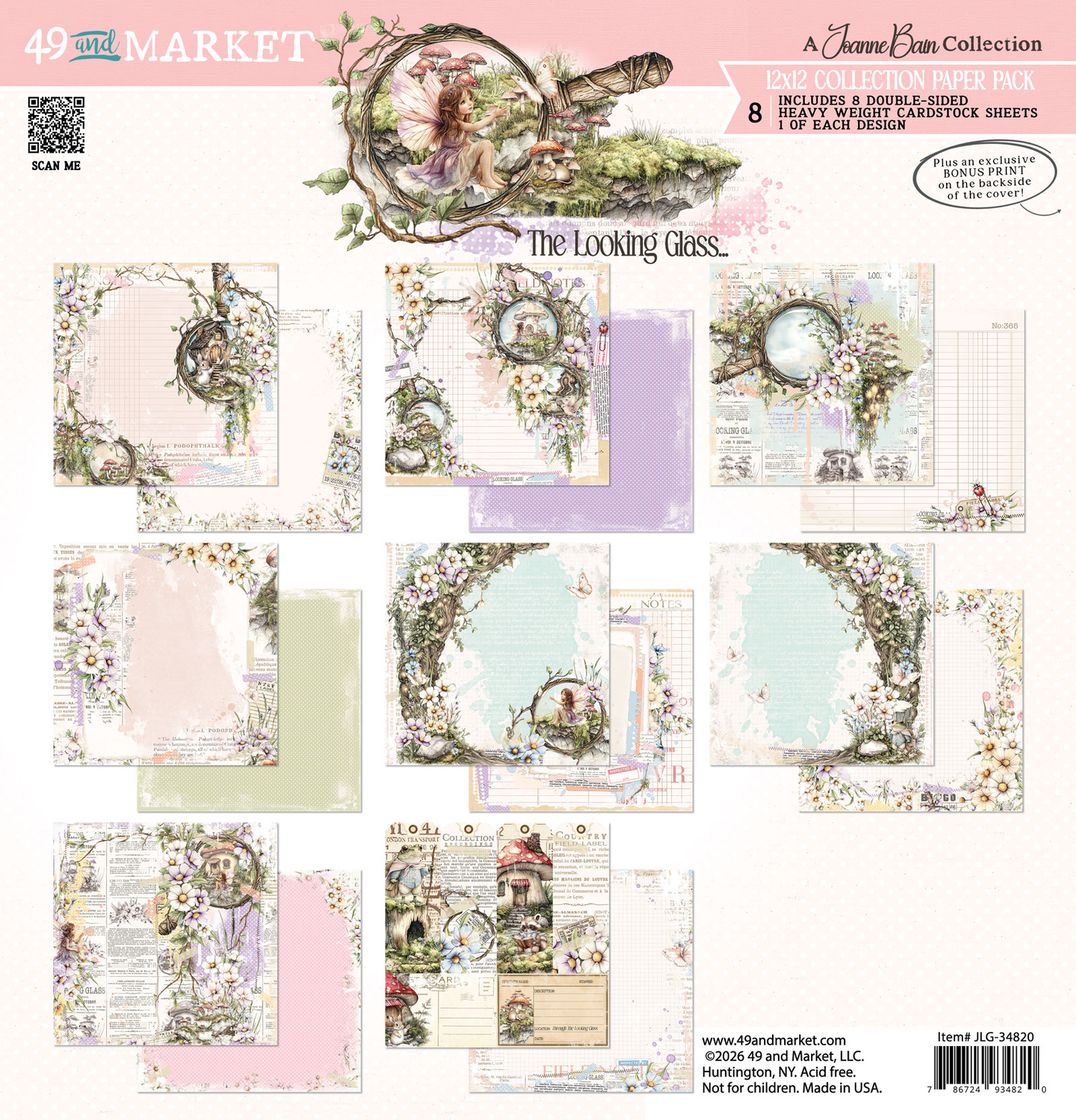 The Looking Glass 12x12 Collection Paper Pack