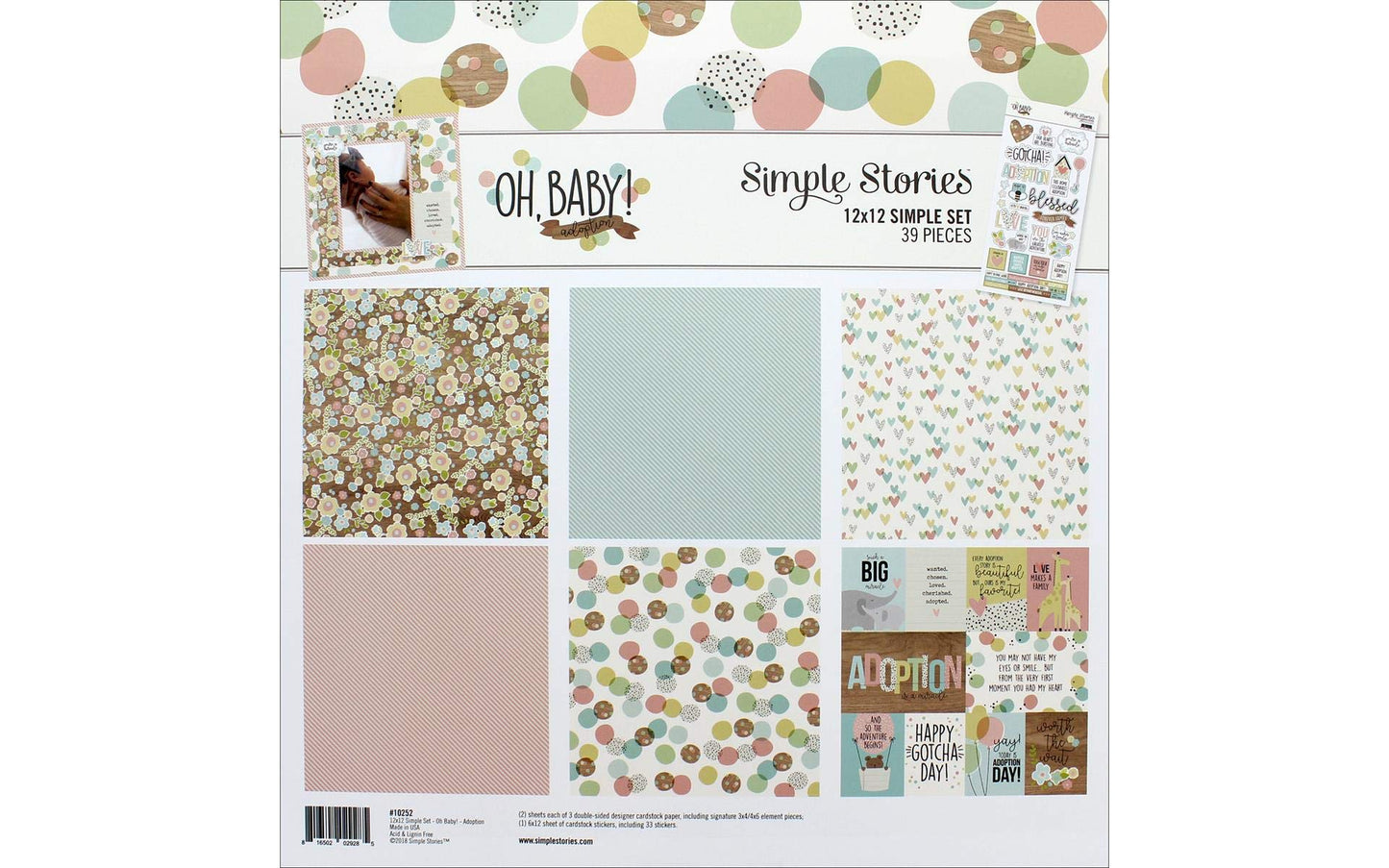 Oh Baby Adoption 12x12 Simple Set