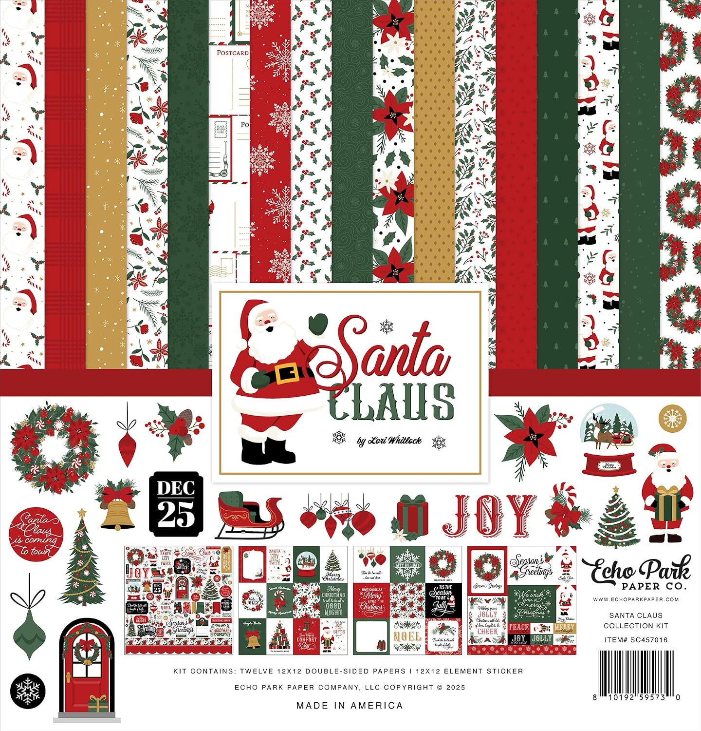 Santa Claus 12x12 Collection Kit