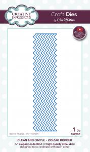 Sue Wilson Dies -Clean and Simple Collection - Zig Zag Border