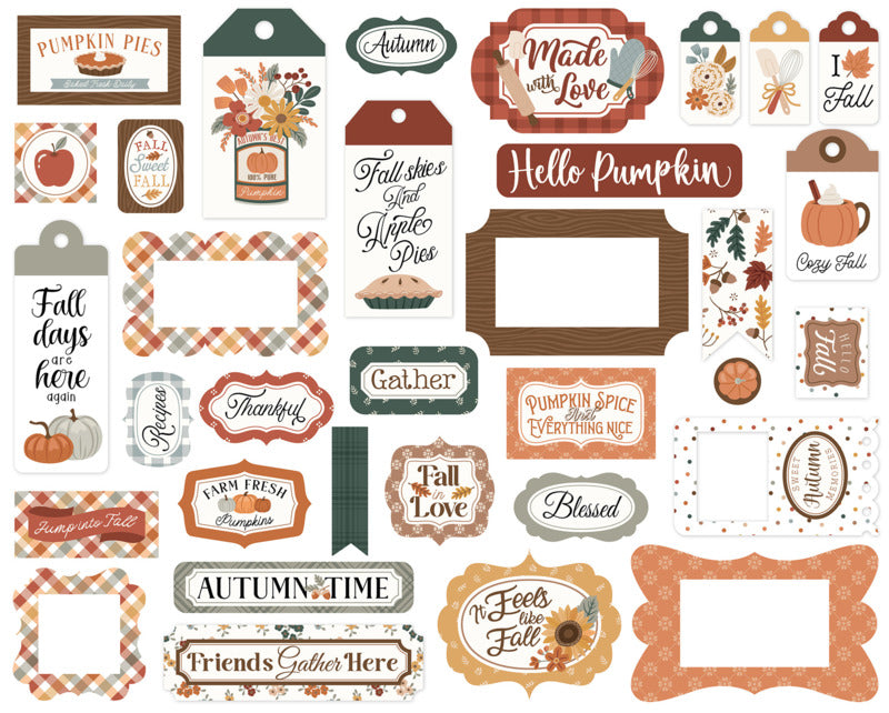 Echo Park Frames & Tags, Feels Like Fall