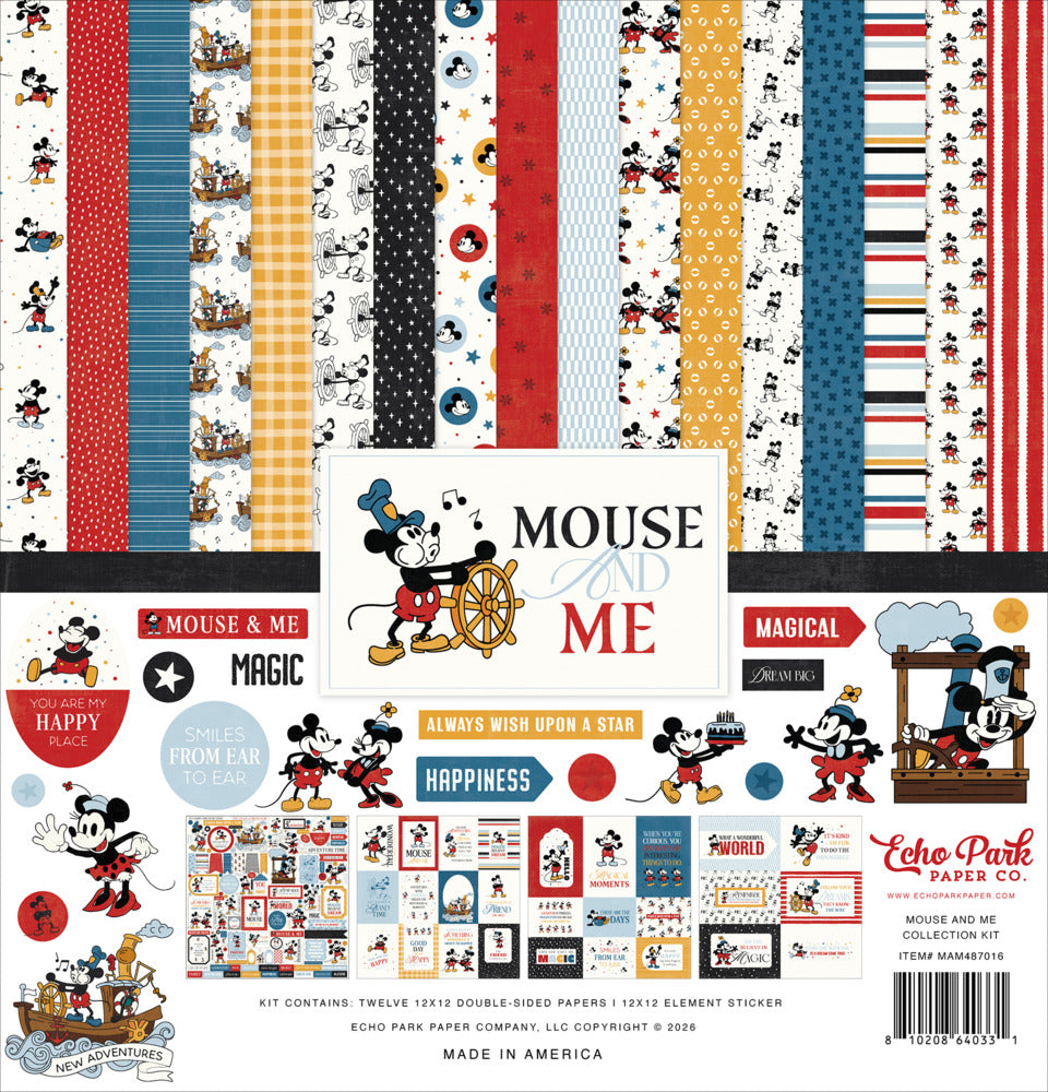 Mouse and Me 12x12 Collection Kit