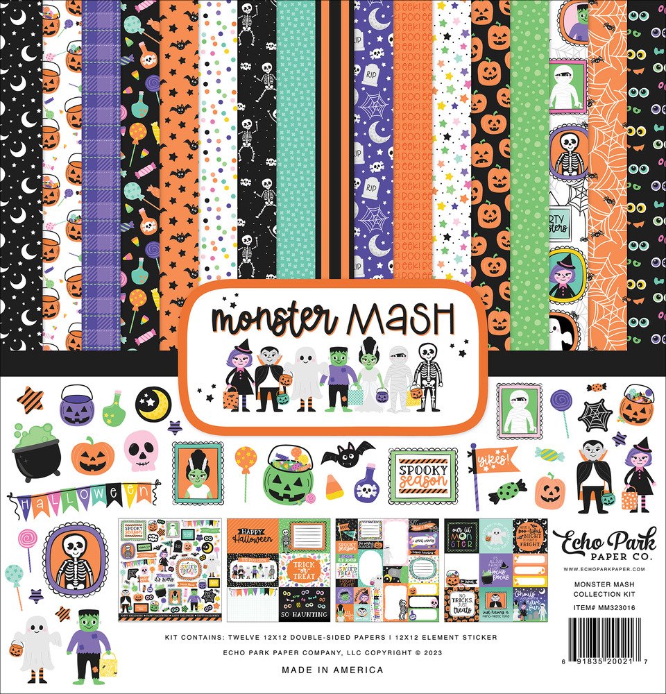 Monster Mash 12x12 Collection Kit