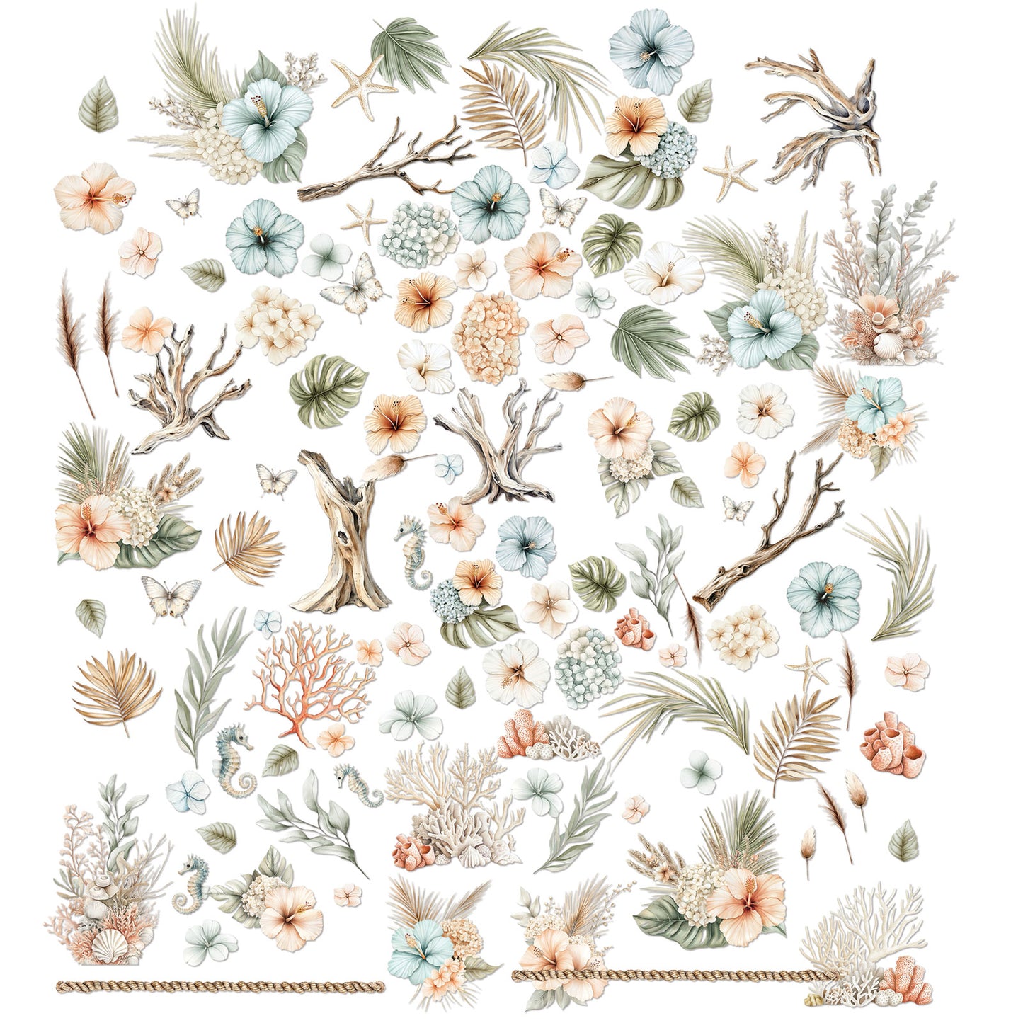 49 & Market Joanne Bain Coastal Soul Laser Cut Botanicals