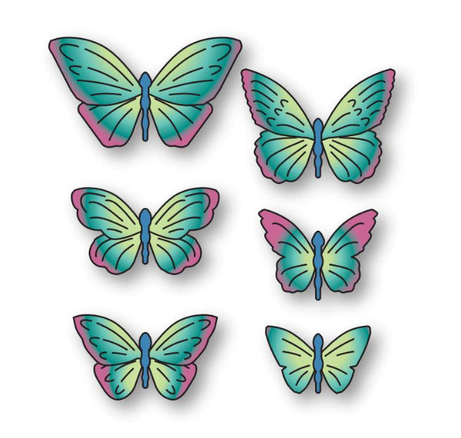 Memory Box Die, Brilliant Butterflies