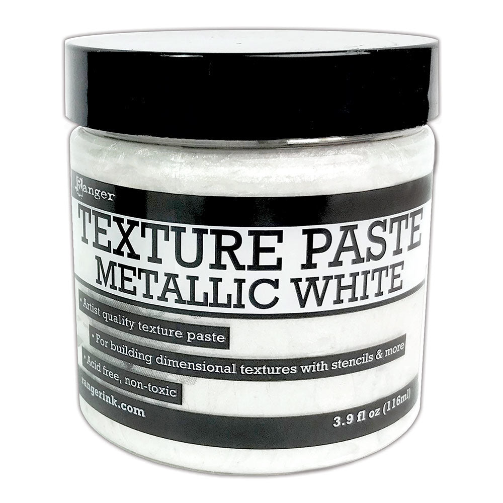 Ranger Metallic Texture Paste, White