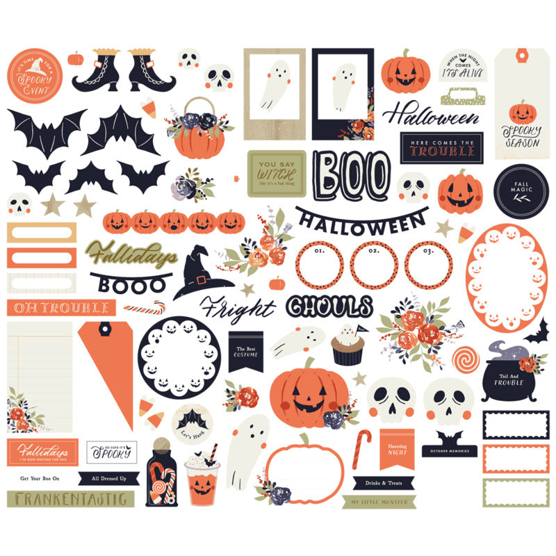 Simple Stories Bits & Pieces, Frightful Fun
