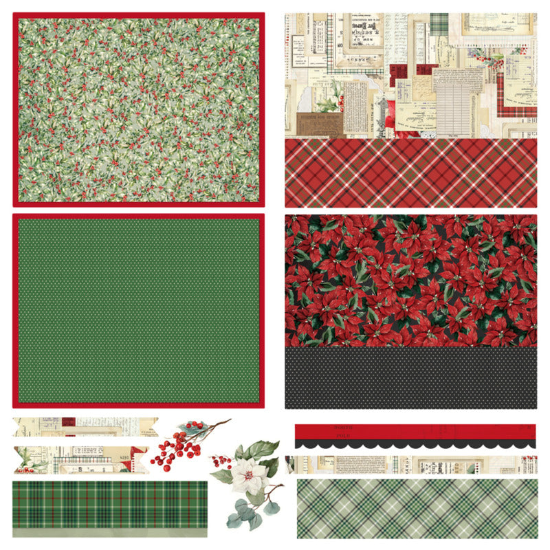 Simple Stories Simple Vintage Old-Fashioned Christmas Card Kit