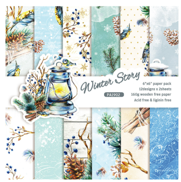 Winter Story 6x6 Paper pack