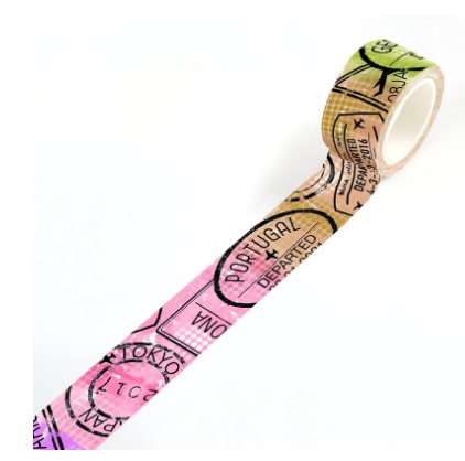 View AALL and Create Washi Tape - #56 - Passport Please