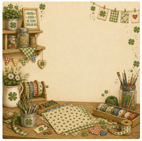 Prairie Paper Studio 12x12 Collection Clover & Champions Baking & Crafts (4H)