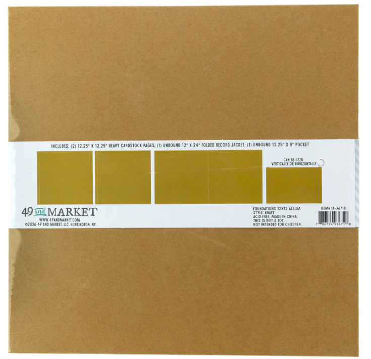 49 & Market Foundations 12×12 Album – Kraft
