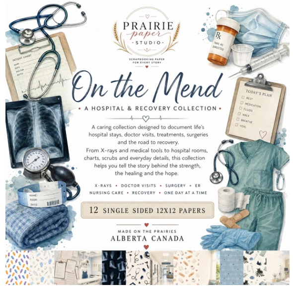 Prairie Paper Studio 12x12 Collection - On the Mend