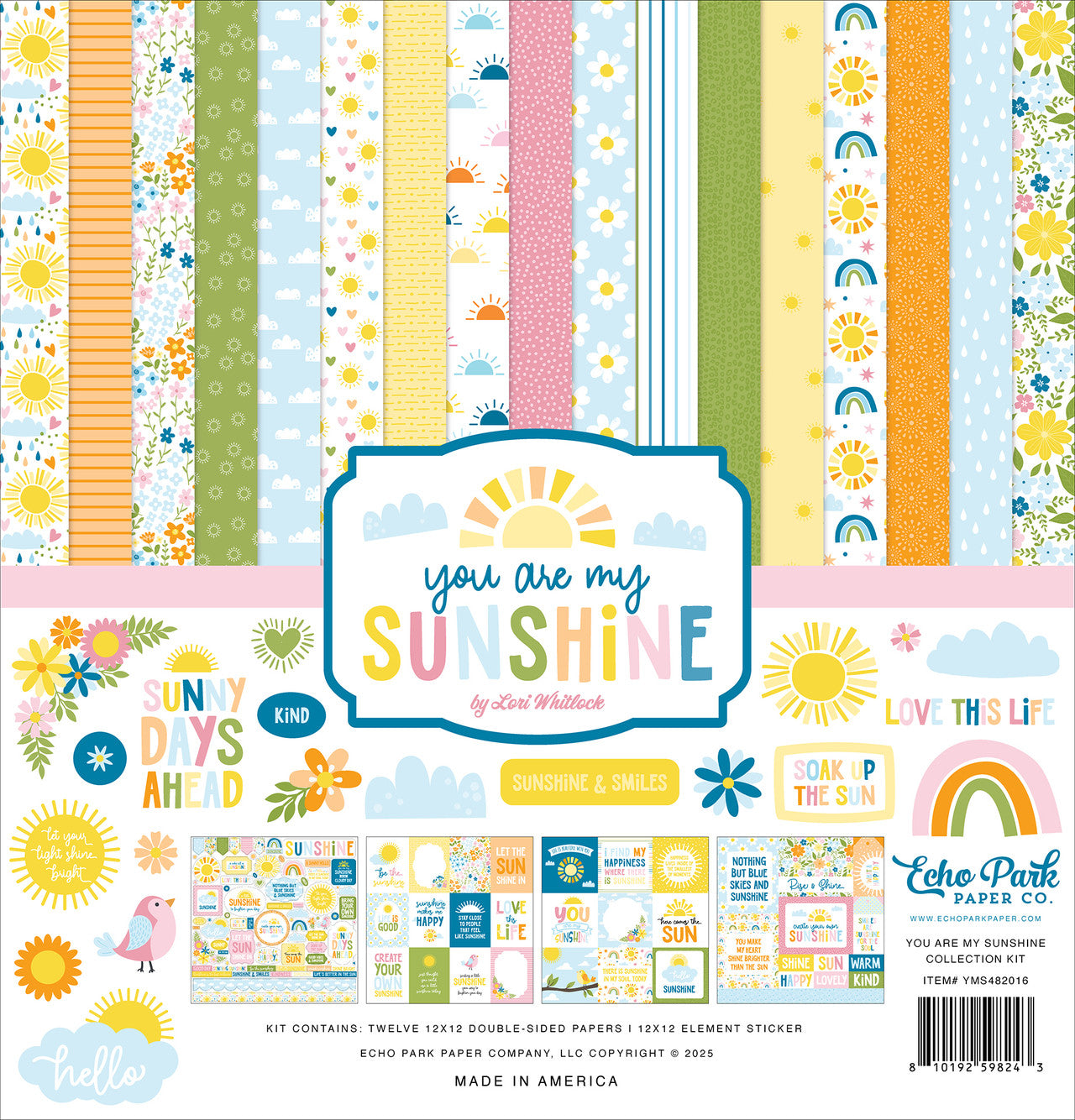 You are My Sunshine 12x12 Collection Kit