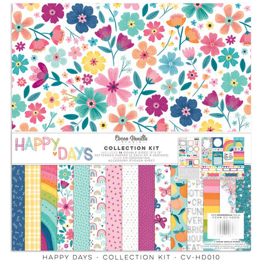 Cocoa Vanilla Happy Days 12x12 Collection Kit