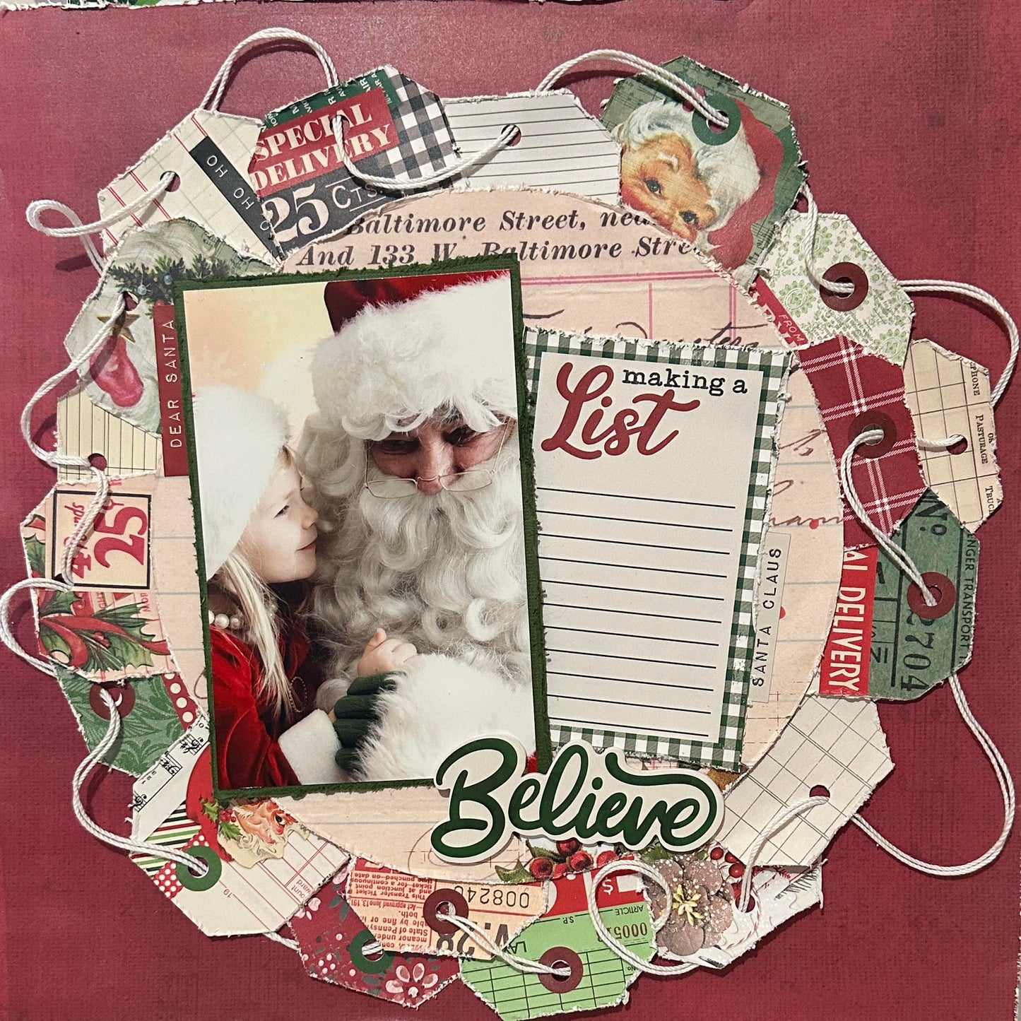 Dear Santa Page Kit