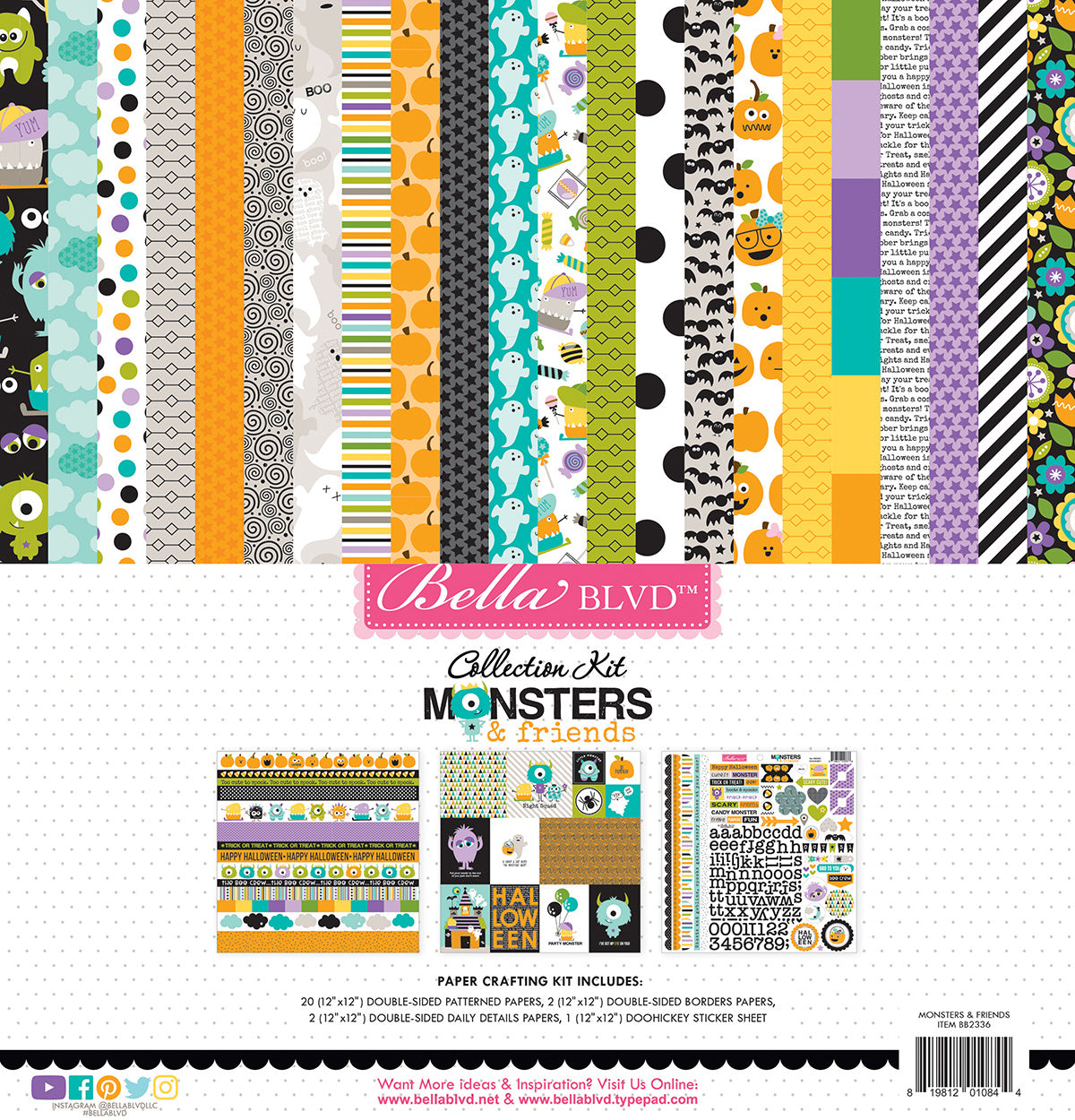 Bella Blvd Monsters & Friends Collection Kit
