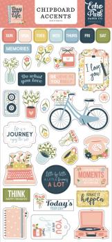 Echo Park Day in the Life Chipboard Accents