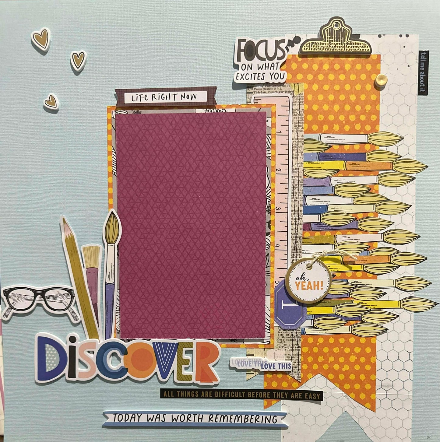 Discover + Create #3 Page Kit