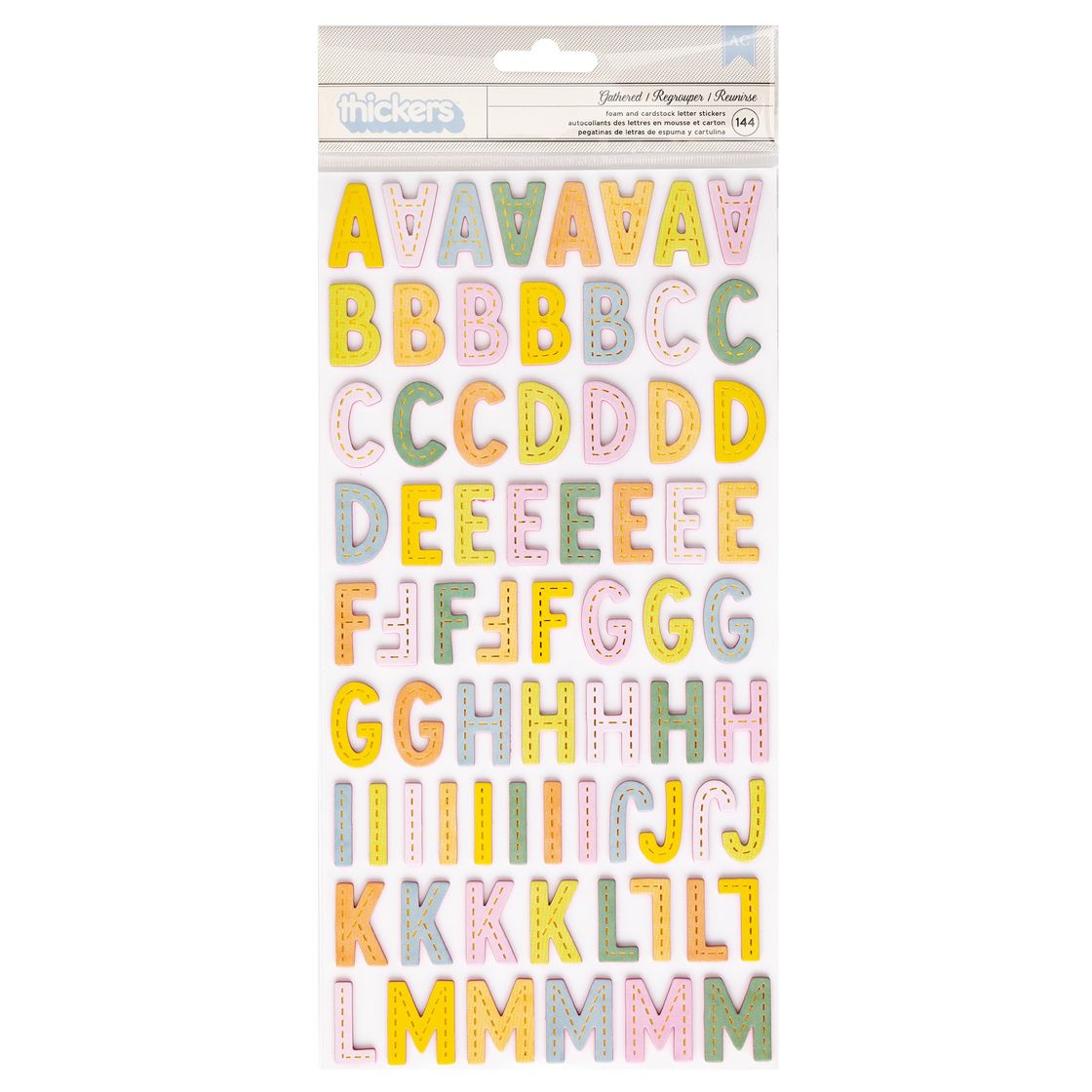 Paige Evans Garden Shoppe Thickers Stickers 144/Pkg