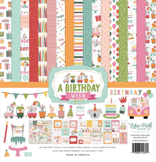 A Birthday Wish Girl 12 x 12 Collection Kit
