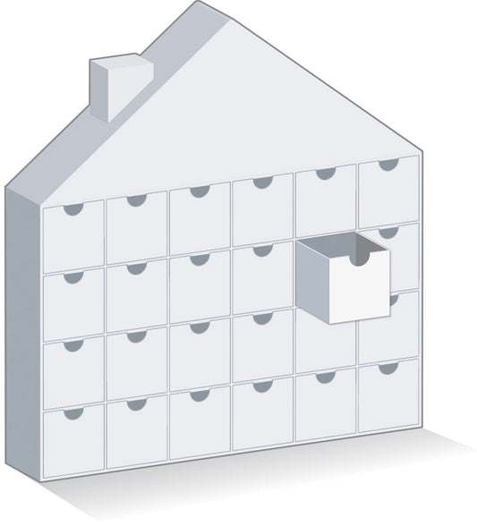 Doodlebug Advent Calendar House