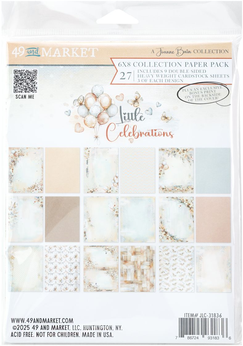 Little Celebrations 6x8 Collection Paper Pack