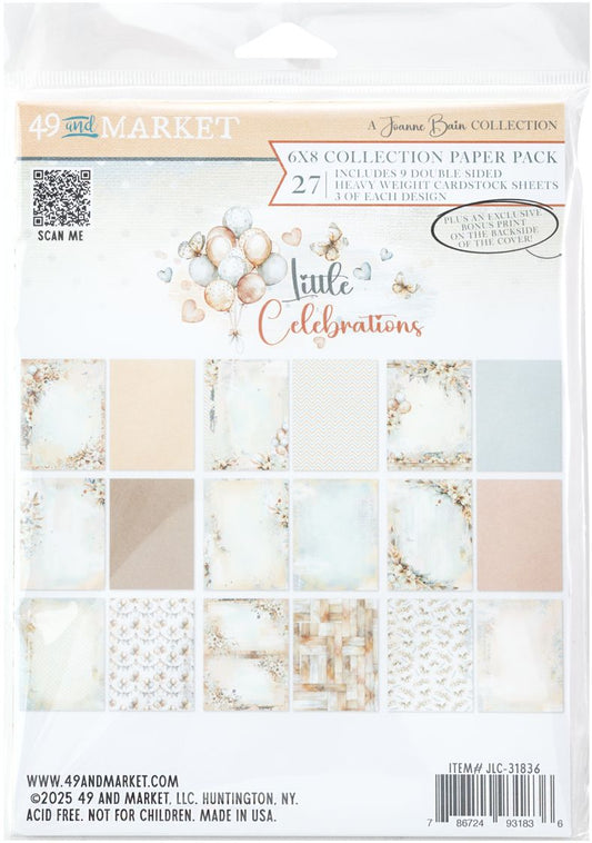Little Celebrations 6x8 Collection Paper Pack