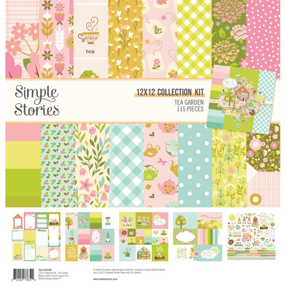 Tea Garden 12x12 Collection Kit