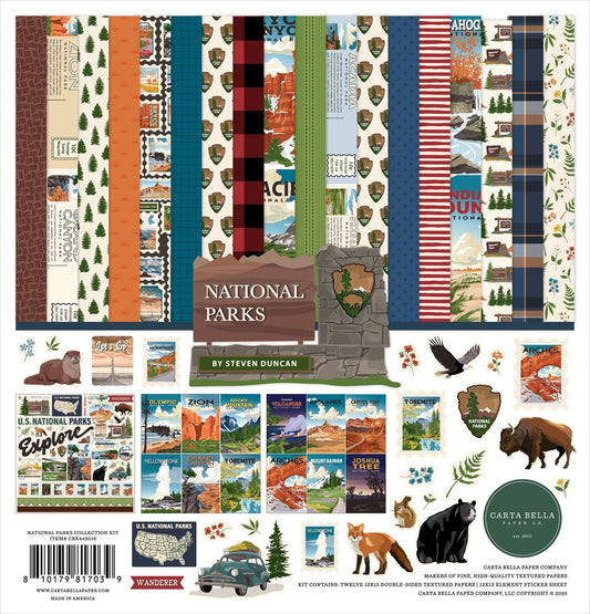 Carta Bella National Parks 12x12 Collection Kit