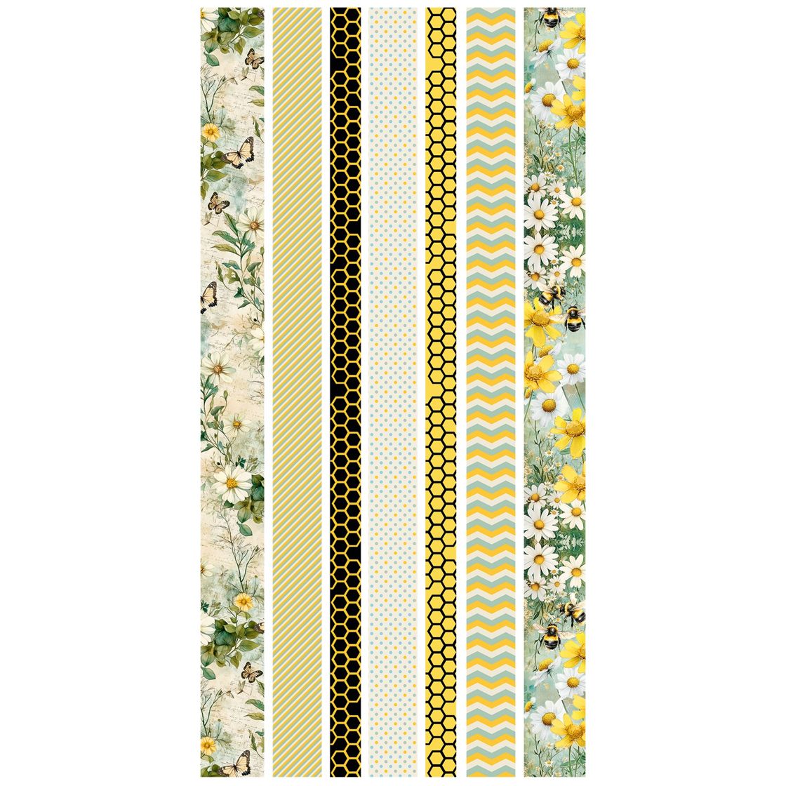 Botanical Buzz Washi Tape Sheets