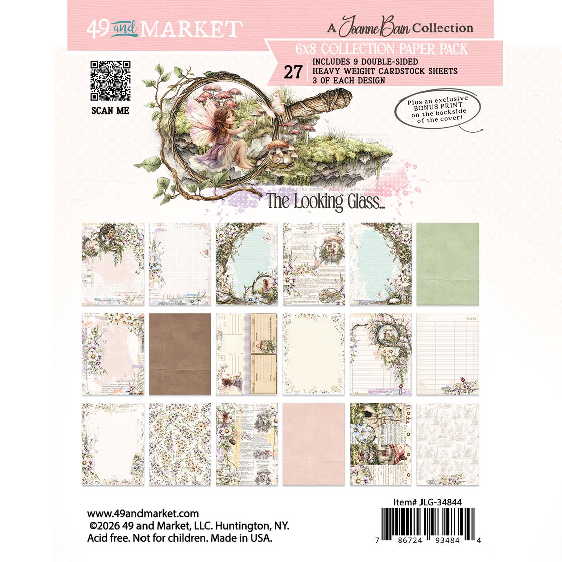 The Looking Glass 6x8 Collection Paper Pack