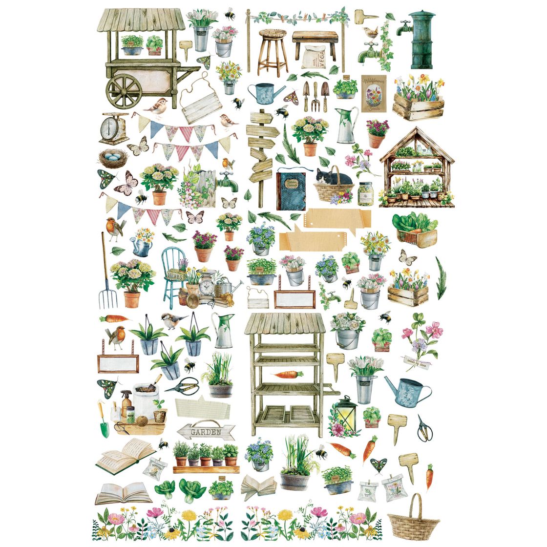 From The Garden Laser Cut Elements