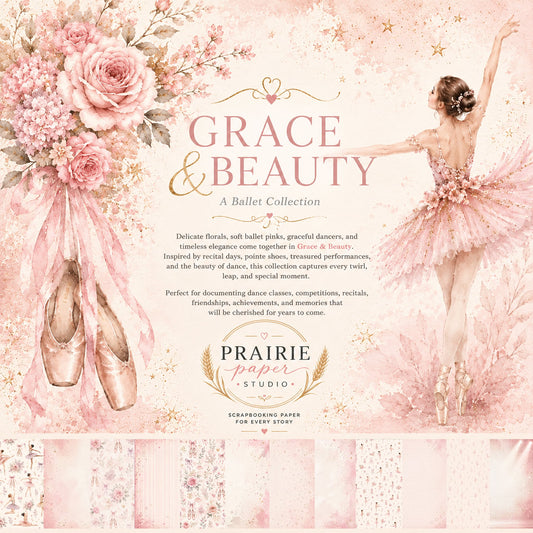 Prairie Paper Studio 12x12 Collection - Grace & Beauty