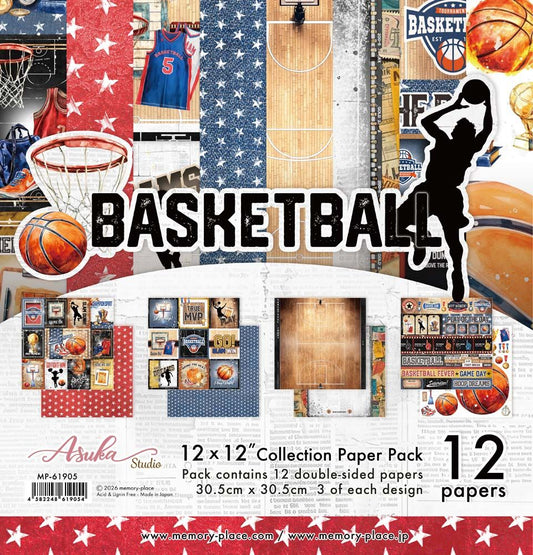 Basketball 12x12 Collection Paper Pack