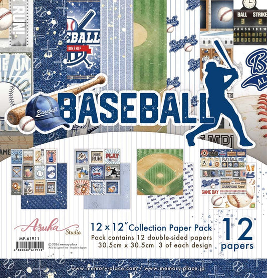 Baseball 12x12 Collection Paper Pack