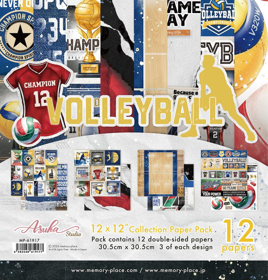 Volleyball 12x12 Collection Paper Pack