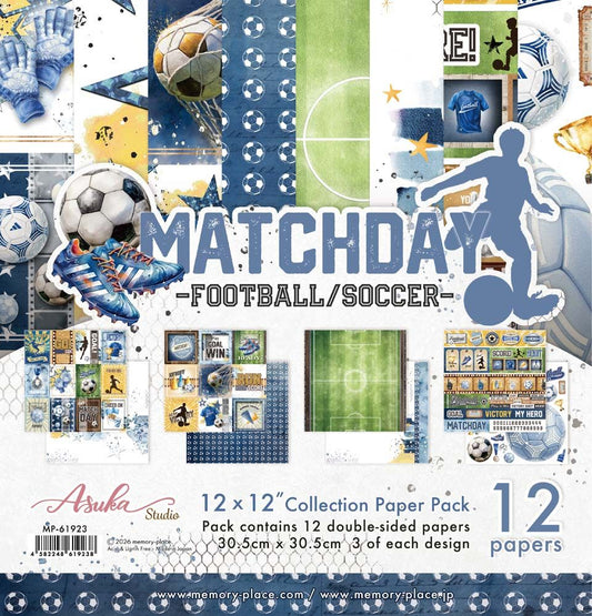 Matchday Soccer 12x12 Collection Paper Pack