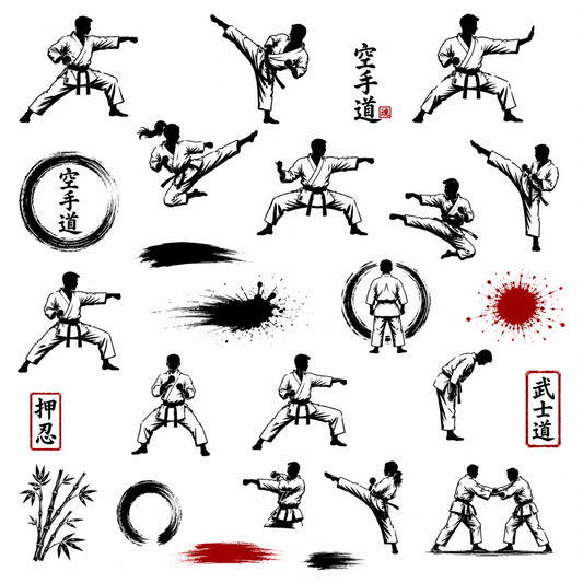 Prairie Paper Studio  - Fierce & Focused Martial Arts Ephemera 3