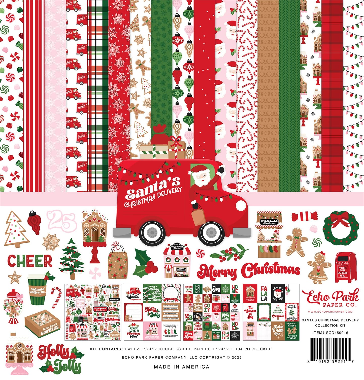 Santa's Christmas Delivery 12x12 Collection Kit
