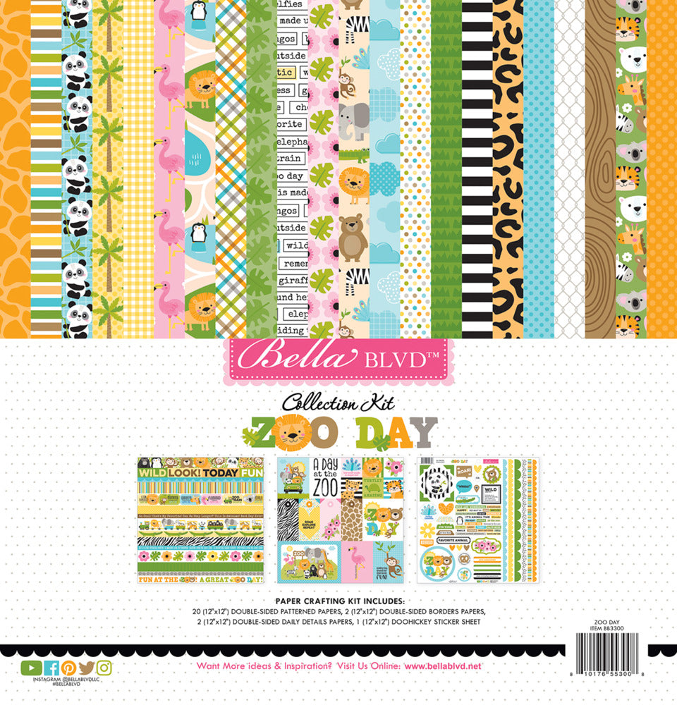 Bella Blvd Zoo Day - 12x12 Collection Kit