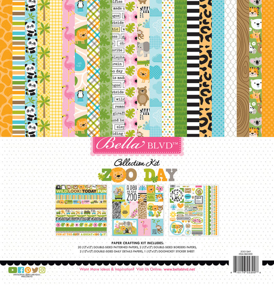 Bella Blvd Zoo Day - 12x12 Collection Kit