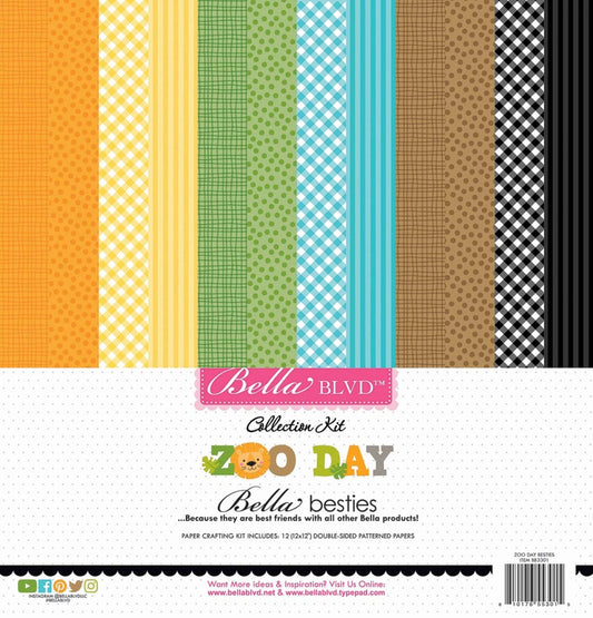Bella Blvd Zoo Day - Bella Besties 12x12 Collection Kit