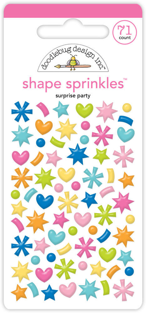 Doodlebug Design Inc. Shape Sprinkles - Surprise Party