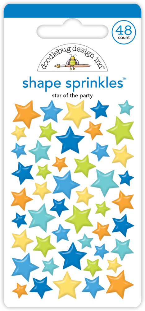 Doodlebug Design Inc. Shape Sprinkles - Star of the Party