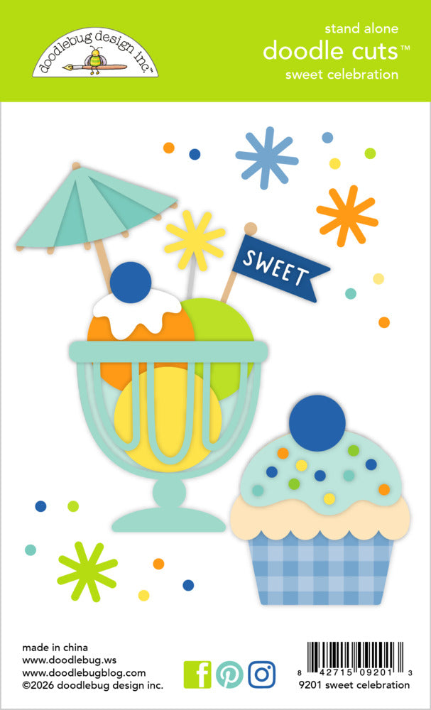 Doodlebug Design Inc. Doodle Cuts - Sweet Celebration