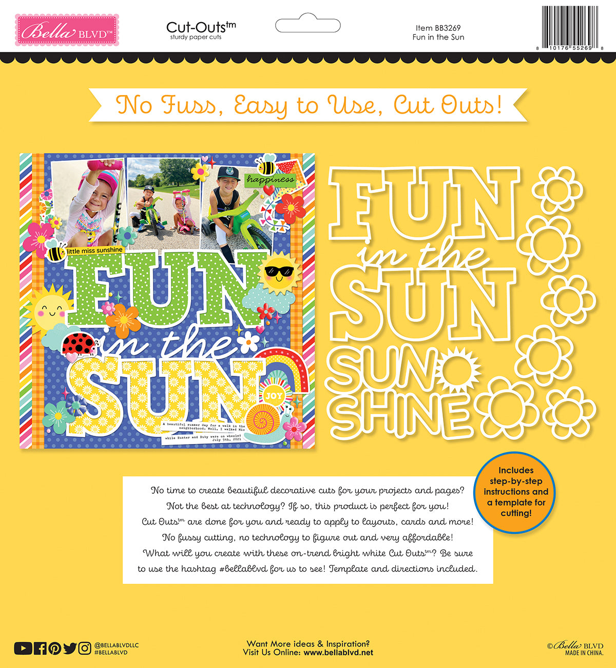 Bella Blvd - Cut-Outs - Fun in the Sun